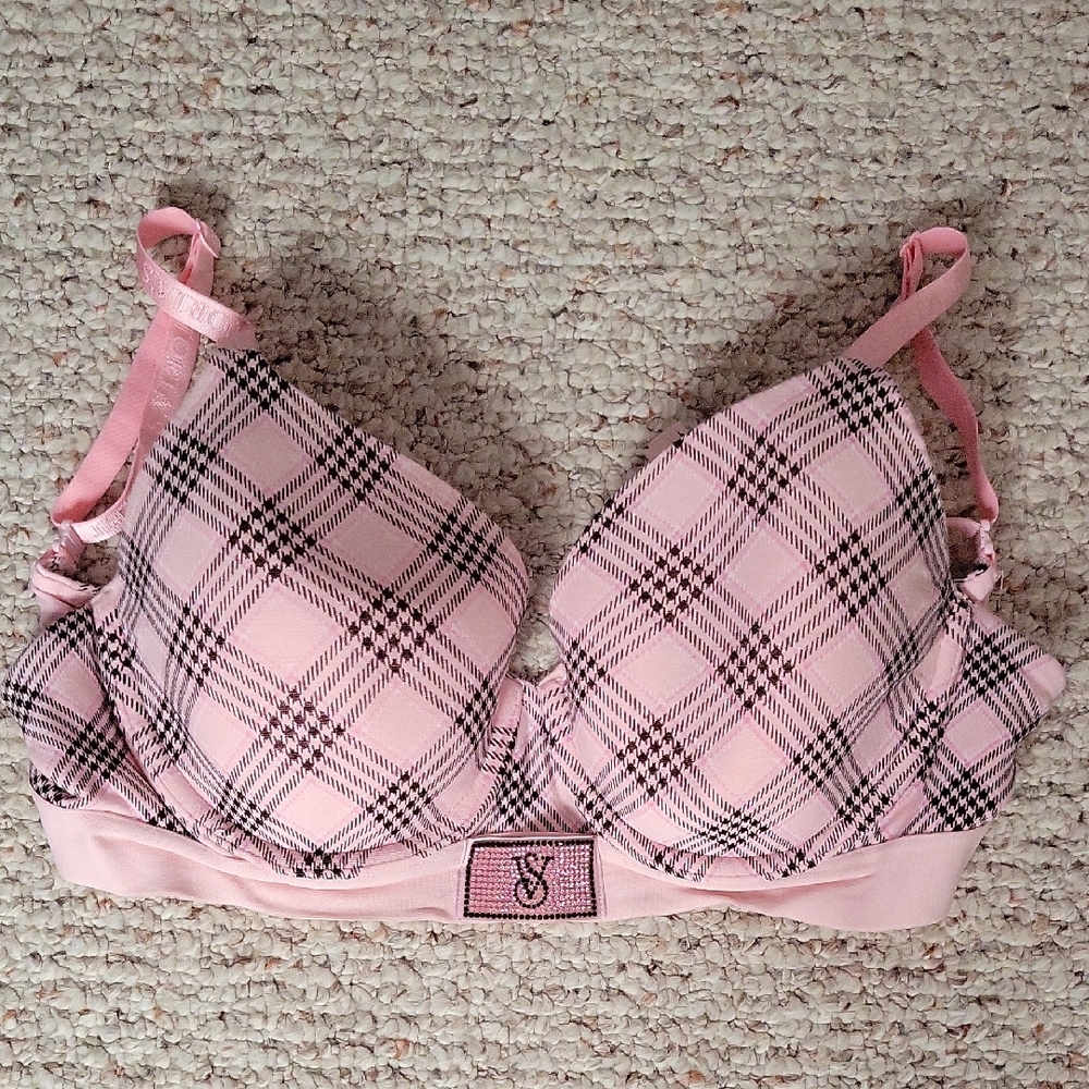 Victoria's Secret Pink Checkered Bra
